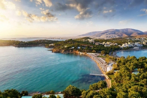 Passeio pela Riviera de Atenas e praias incríveis