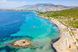 Passeio pela Riviera de Atenas e praias incríveis