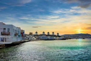 Travel from Athens to Mykonos one day