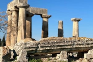 Vieraile antiikin Korintti Mykene Nafplion kanava Yksityinen kierros 8H