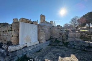 Besøg det gamle Korinth Mykene Nafplio Kanal Privat tur 8 timer
