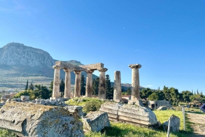 Visita à antiga Corinto Micenas Canal de Nafplio Tour particular 8H