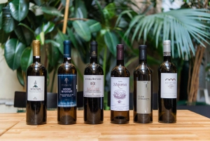 Accord mets et vins au bar à vins Psyche, près de Syntagma