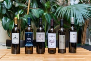 Vin og mat i Psyche Wine bar, nær Syntagma