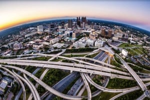 Atlanta: Privat omvisning i helikopter over Atlantas skyline