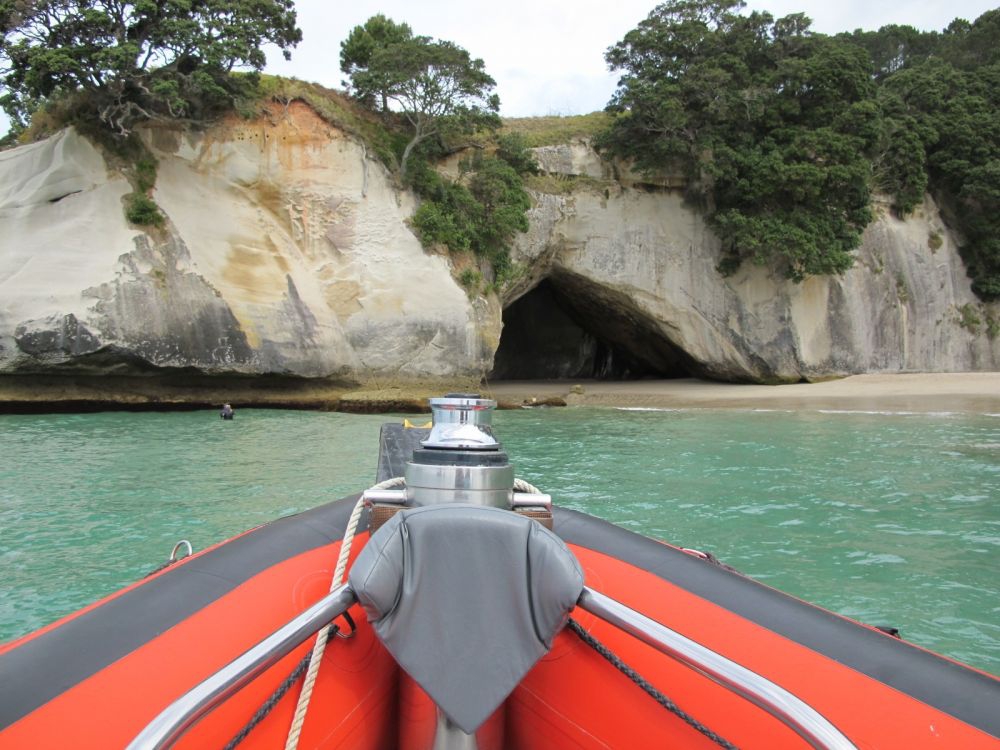 Cathedral Cove Cruise, The Coromandel