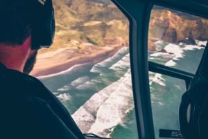 Auckland: 36 min scenic helicopter flight - Coast to Coast