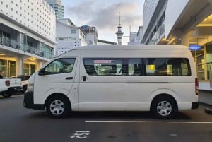 Auckland: Auckland lufthavn / Auckland CBD privat transport
