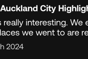 Visite d'une demi-journée à Auckland City Top Spots (visite en petit groupe)
