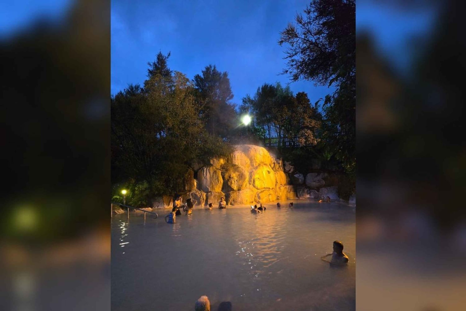 Passeio pelas fontes termais e águas curativas de Auckland