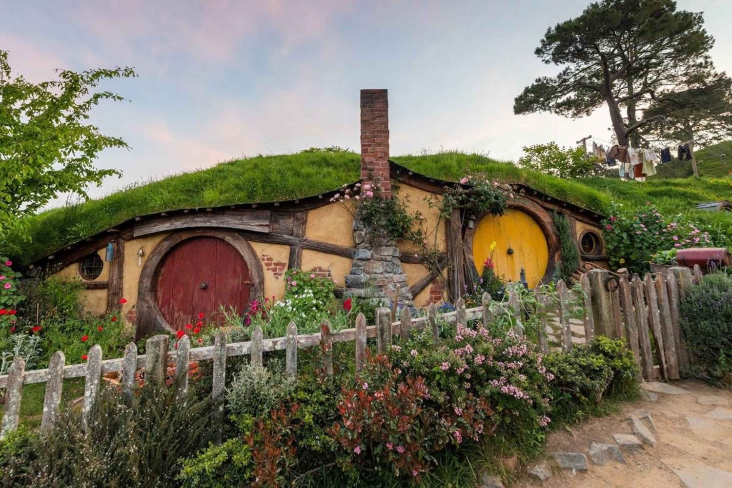 Auckland: LOTR, Hobbiton Movie Set e Hamurana Spring Tour