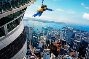 Auckland : SkyJump avec billet d'entrée à la Sky Tower