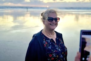 Auckland: Tour al tramonto con piscina termale e degustazione di vino