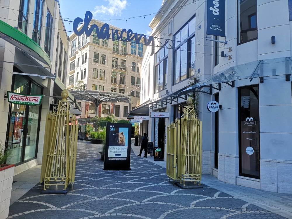 Chancery Square in Auckland