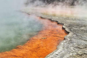 Vanuit Auckland: Tweedaagse tour naar Hobbiton, Rotorua en de Waitomo Caves