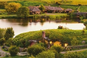 Hobbiton Movie Set Tour from Auckland with Tesla Model 3