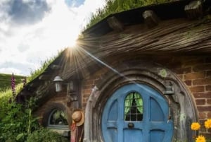 Hobbiton Movie Set Tour from Auckland with Tesla Model 3