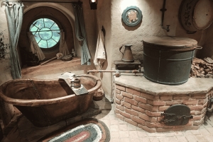 Luksuriøs dagsomvisning – Hobbiton-filmusett, Rotorua og Treewalks