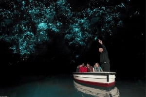 Luksuriøs dagsomvisning: Waitomo Glowworm Caves og Hobbiton Movie Set