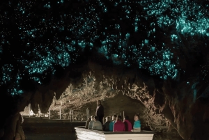 Luksuriøs dagsomvisning: Waitomo Glowworm Caves og Hobbiton Movie Set