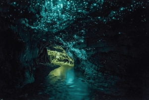 Luksuriøs dagsomvisning: Waitomo Glowworm Caves og Hobbiton Movie Set