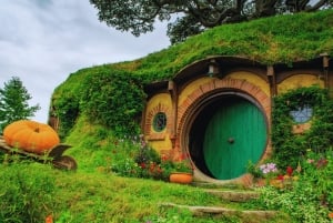 Luksuriøs dagsomvisning: Waitomo Glowworm Caves og Hobbiton Movie Set