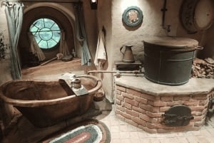 Luksuriøs dagsomvisning: Waitomo Glowworm Caves og Hobbiton Movie Set