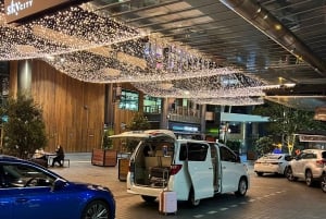 Traslados en minibús desde la ciudad de Auckland al aeropuerto de Auckland