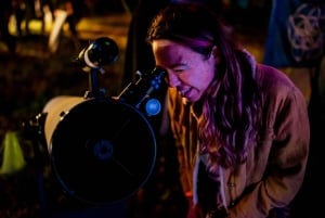 Planetariumsforestilling og guidet teleskopvisning