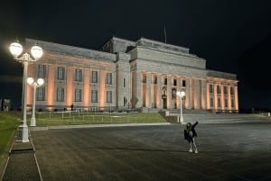 Privé-avondtour door Auckland, bezoek aan de Sky Tower en museum