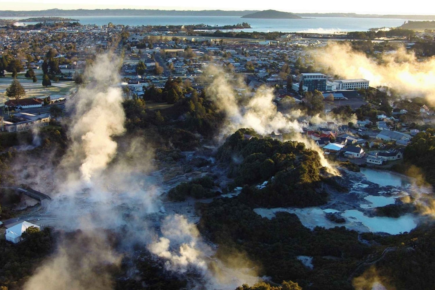 Частный роскошный Окленд - Геотермальные чудеса Роторуа