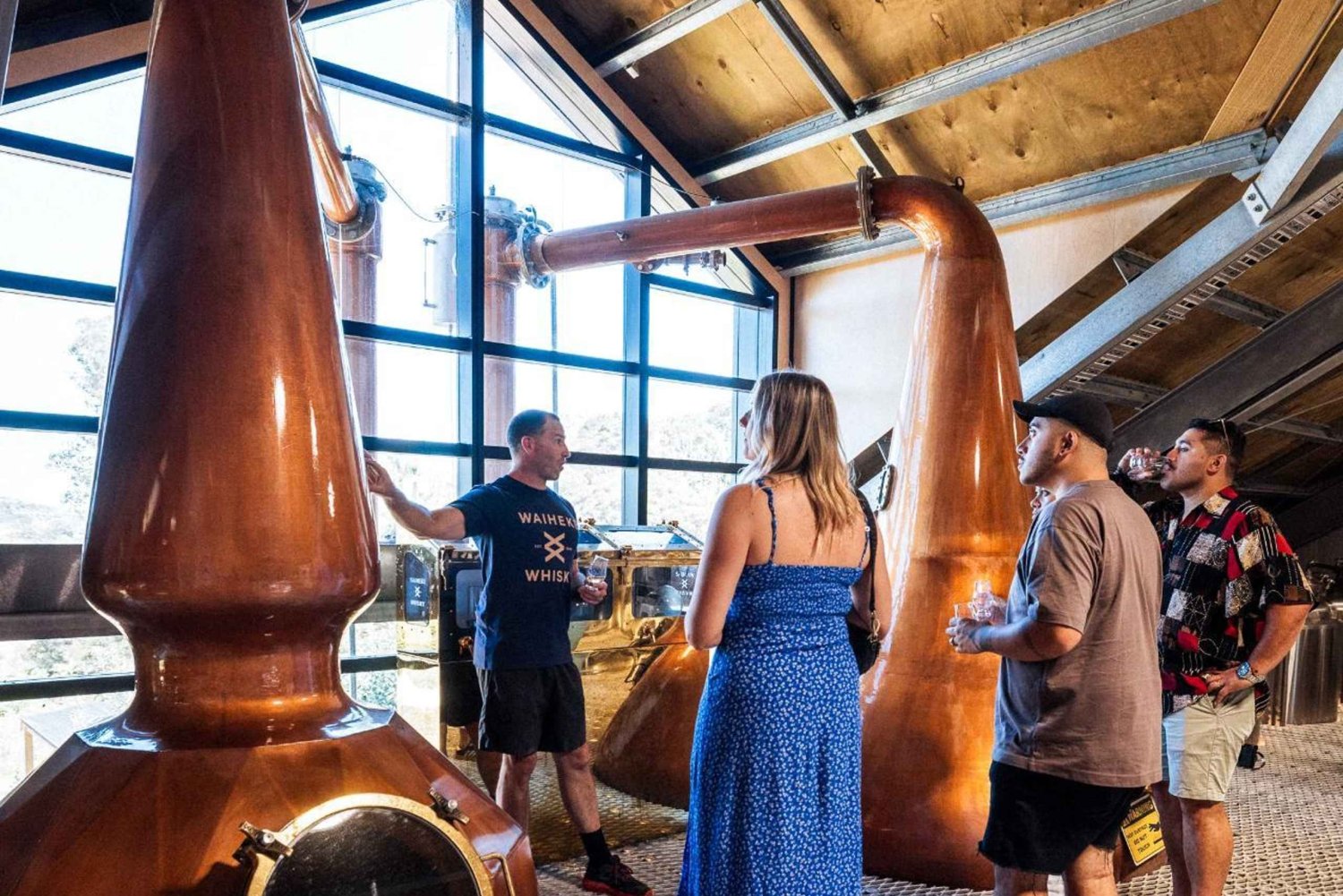 Waiheke Island: Destilleri- och bryggeritur med provsmakning