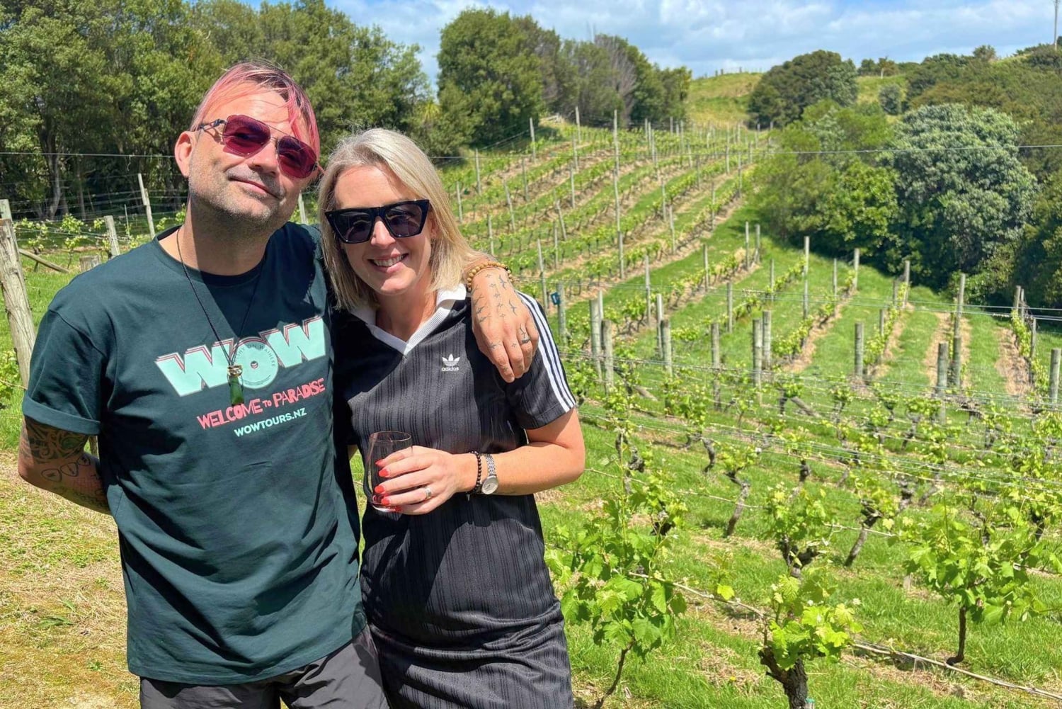 Waiheke Island: Wine, Gin, and Olive Oil Tour with Lunch
