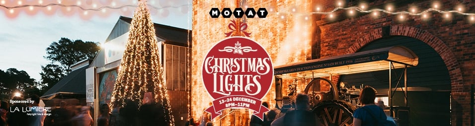 Christmas Lights at MOTAT