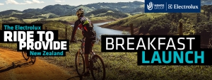 Breakfast Launch - Electrolux Ride to Provide: New Zealand