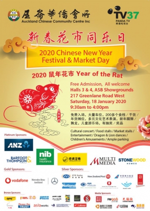 Chinese New Year 2020 Festival & Market Day