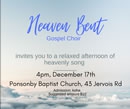 Heaven Bent Auckland Gospel Choir afternoon of heavenly song