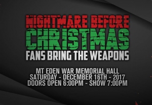 IPW - Nightmare Before Christmas 2017 - Live Pro Wrestling