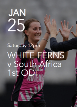 WHITE FERNS v South Africa 1st ODI