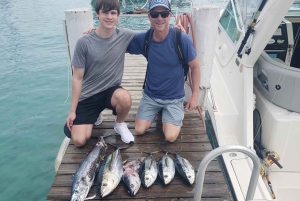 4 horas de pesca o snorkel Tiara de 38 pies