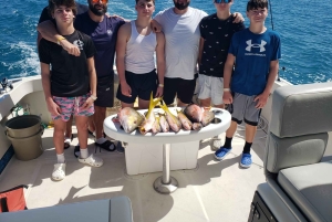 4 horas de pesca o snorkel Tiara de 38 pies