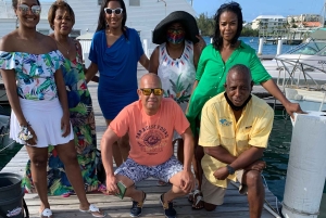 4 horas de pesca o snorkel Tiara de 38 pies