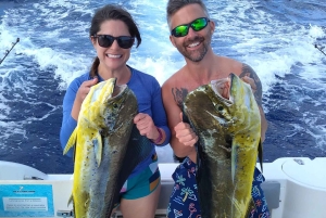 4 horas de pesca o snorkel Tiara de 38 pies