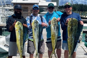 4 horas de pesca o snorkel Tiara de 38 pies