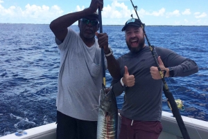 4 horas de pesca o snorkel Tiara de 38 pies