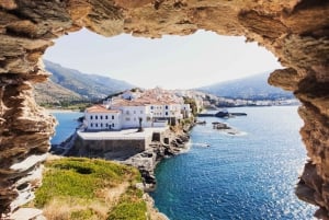 Andros Town Flughafen: Privater One-Way-Transfer nach Andros