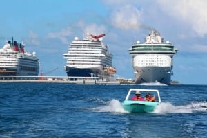 Atlantis turer med snabbgående båt