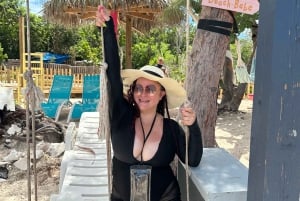 Bahamas: Svømmende grise og snorkelkrydstogt med frokost og rom
