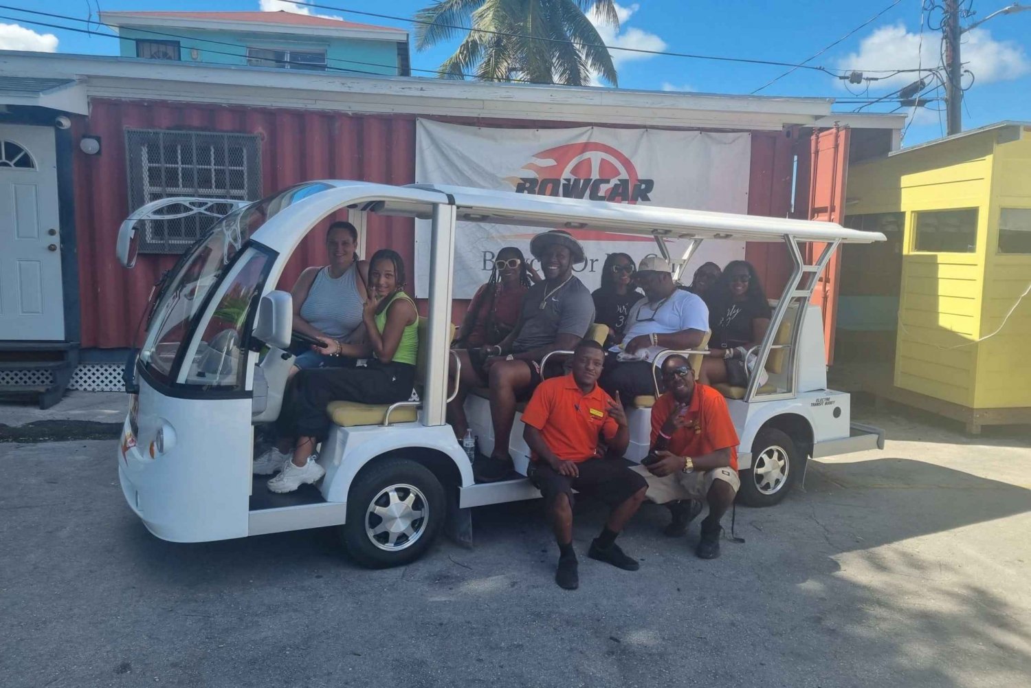 Nassau, Bahamas: Elektrisk bustur, lokale mad- og drikkeprøver
