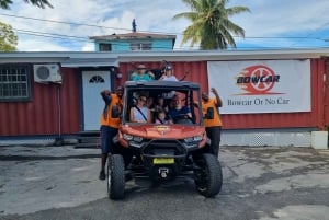 Exuma, Bahama: 6-satulaisen buggyn vuokraus Bluetooth-kaiuttimella